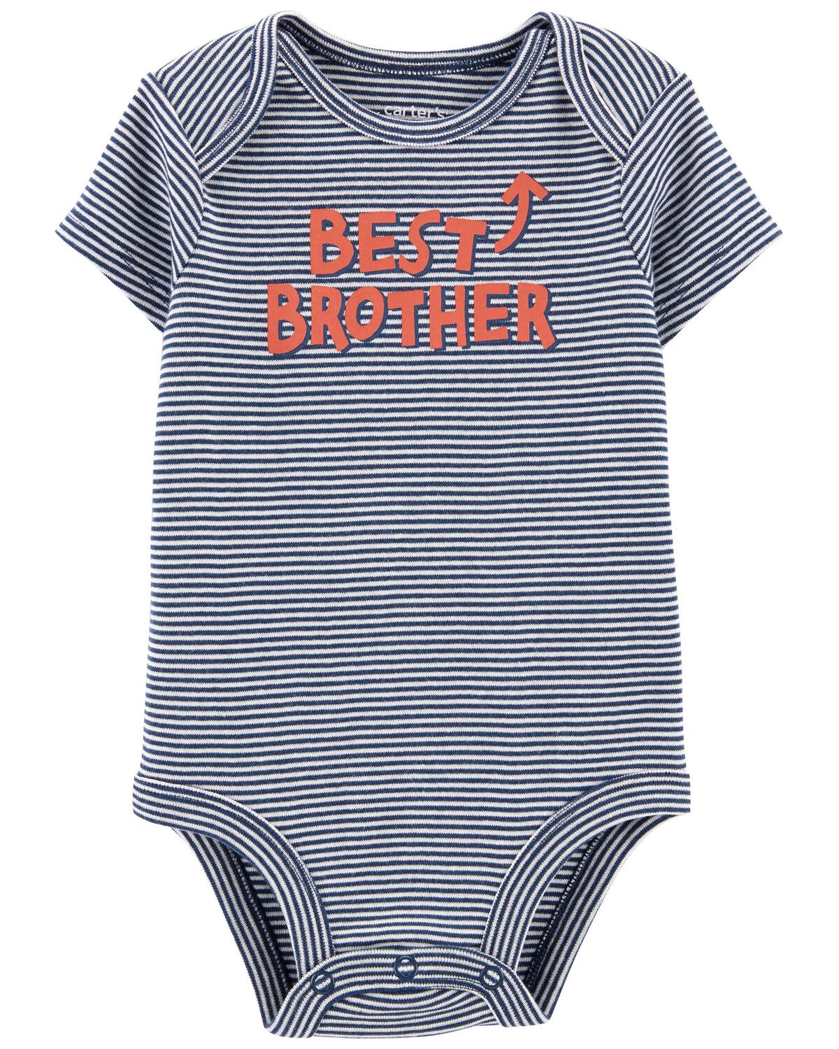 

Боди с короткими рукавами Baby Brother Carter's, мультиколор