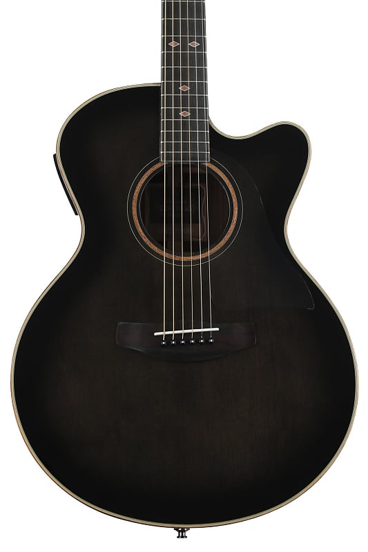 Электроакустическая гитара Yamaha CPX1200II - полупрозрачный черный CPX1200II TB