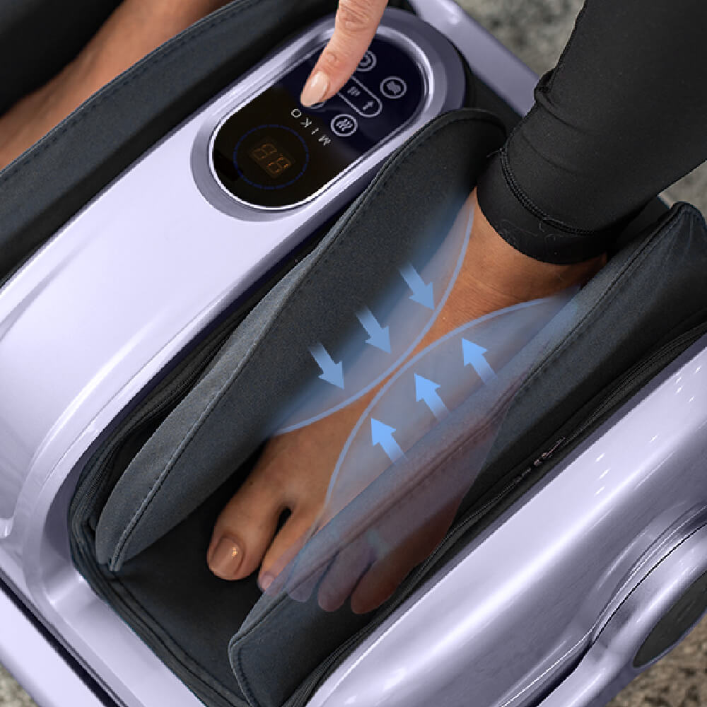 Массажер для ног Miko Shiatsu Foot Machine, угольно-серый – заказать с  доставкой из-за рубежа через онлайн-сервис «CDEK.Shopping»