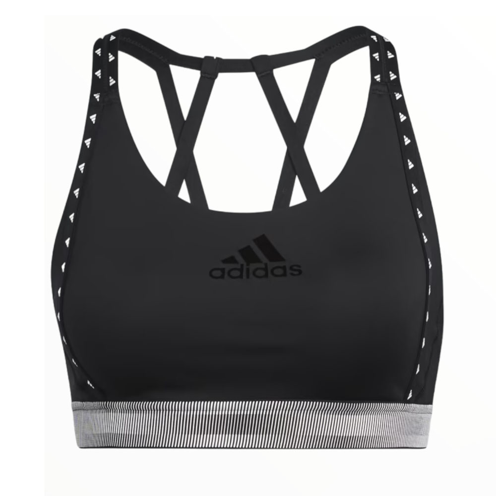 

Спортивный бюстгальтер Adidas Training Don't Rest Branded, черный