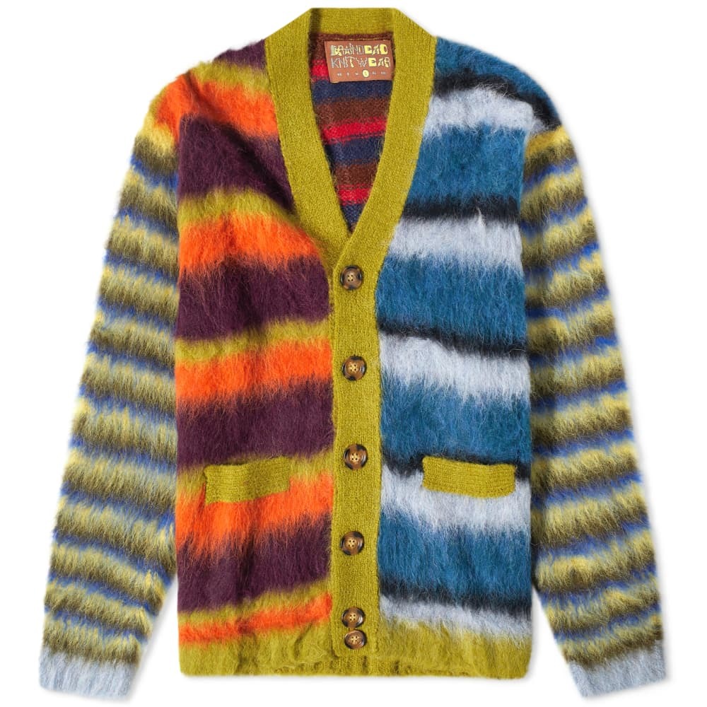 

Джемпер Brain Dead Blurry Lines Alpaca Knit Cardigan, Коричневый