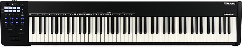 Roland A-88 MKII 88-клавишный контроллер клавиатуры A-88MKII миди клавиатура arturia keylab 88 mkii