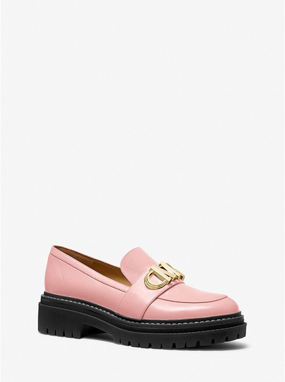 

Лоферы кожаные Michael Michael Kors Parker Leather, розовый