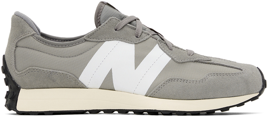 

Детские серые кроссовки 327 New Balance