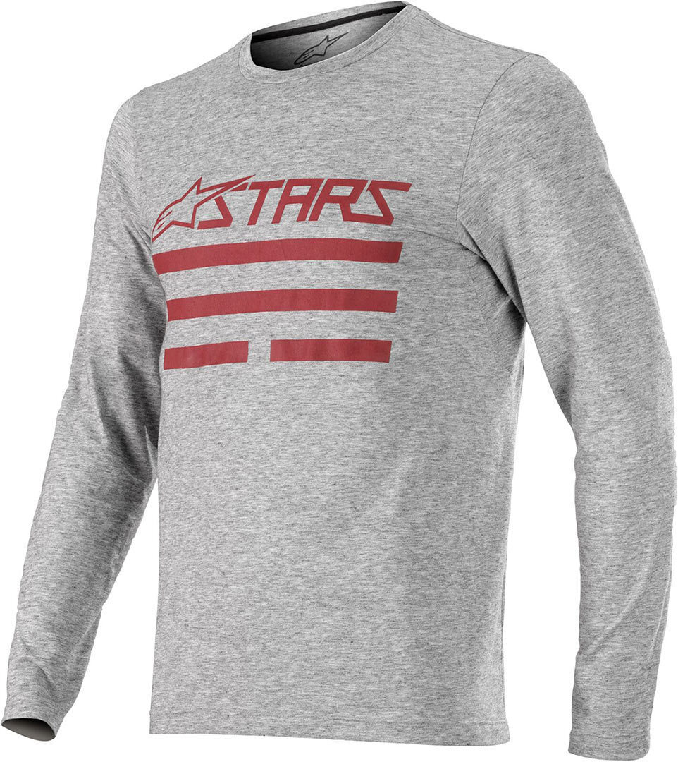 

Джерси Alpinestars Merino LS, серый/красный