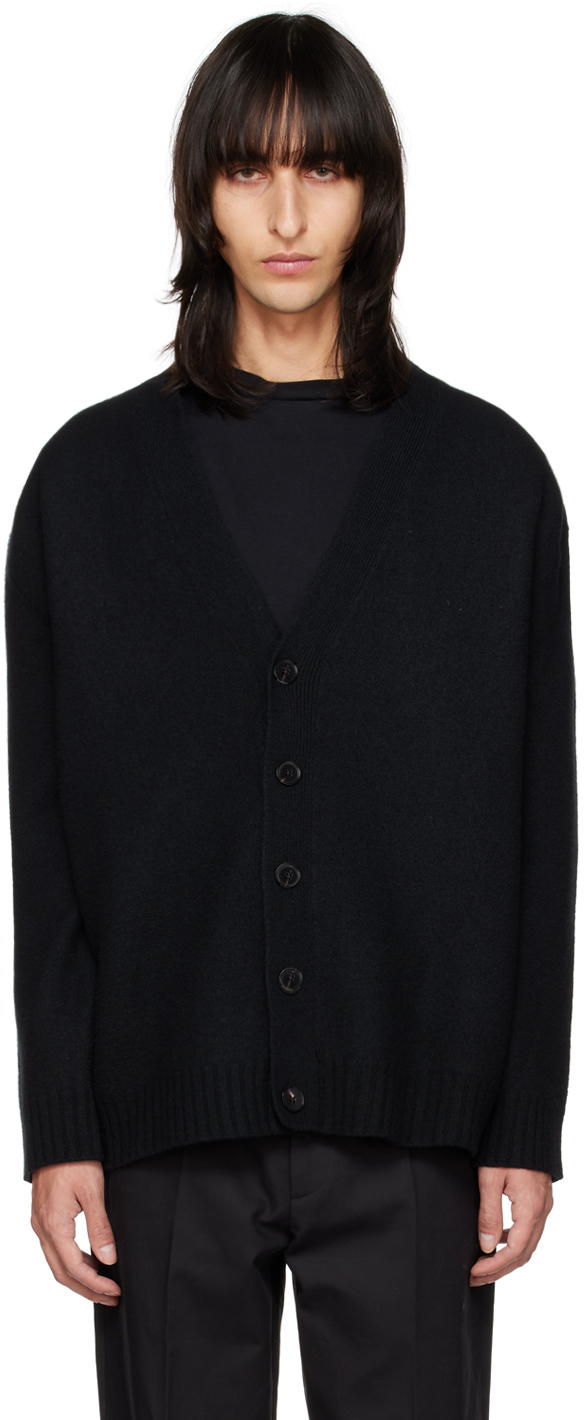 

Черный кардиган на пуговицах Jil Sander