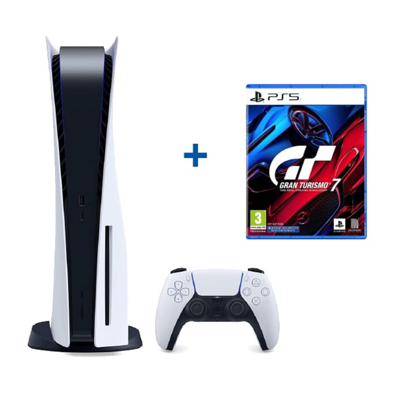 Игровая консоль Sony Playstation 5 Console Standard Edition + игра Gran  Turismo 7, 825 ГБ, белый – купить по выгодным ценам с доставкой из-за  рубежа через сервис «CDEK.Shopping»