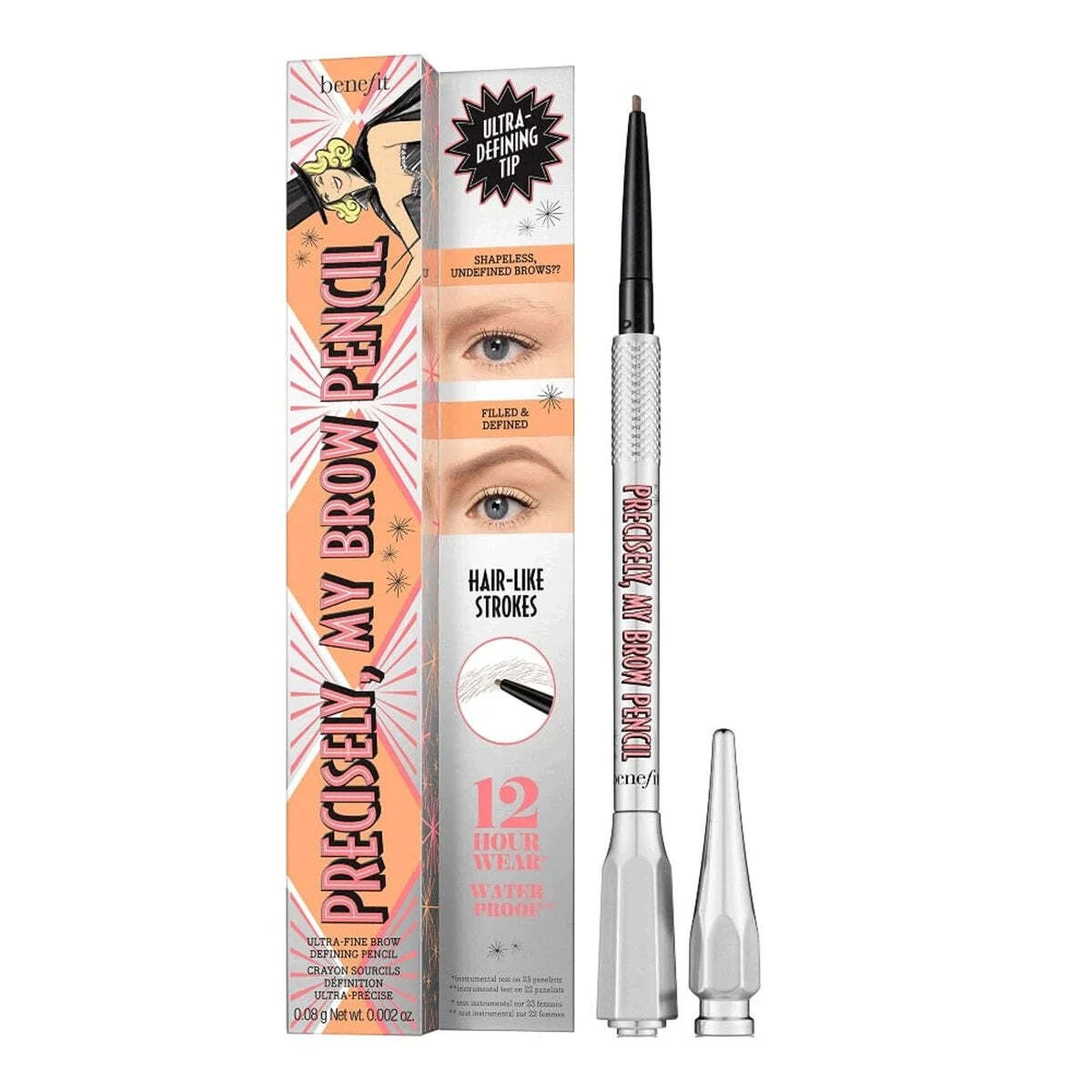 

Benefit Карандаш для бровей Precisely My Brow 4.5 Нейтральный темно-коричневый 0.08г