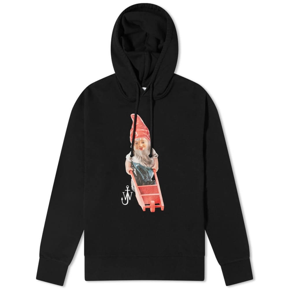 

Худи Jw Anderson Gnome Popover, черный