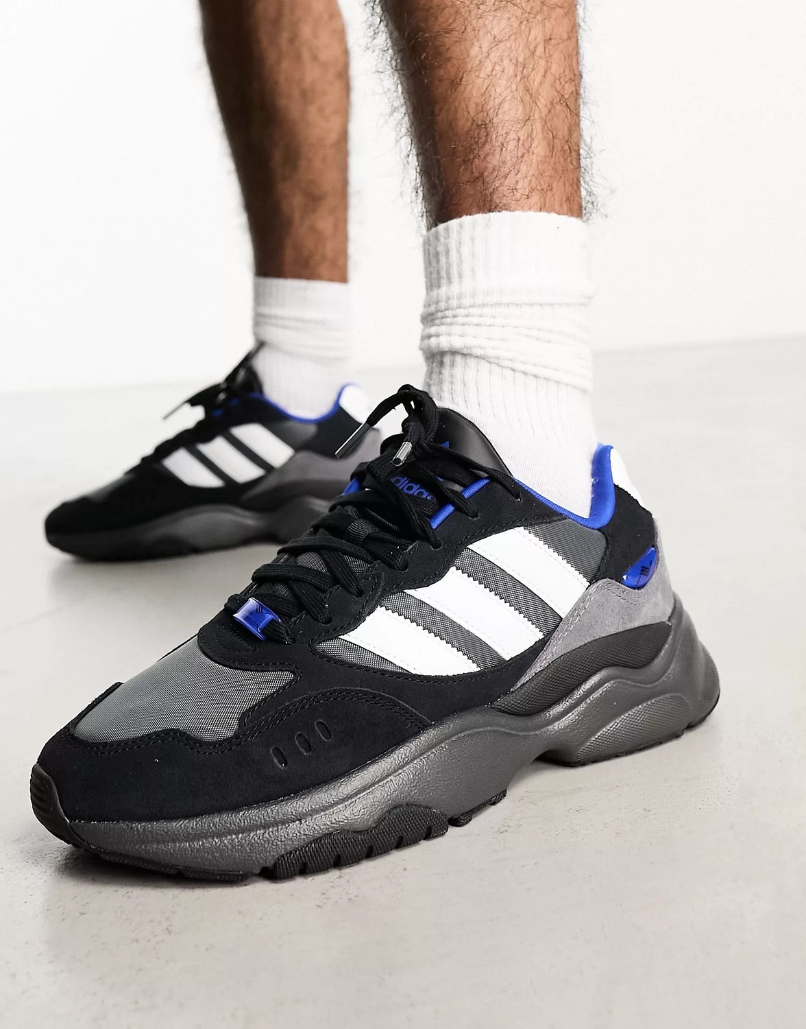 

Кроссовки Adidas Originals Retropy F90, черный, серый