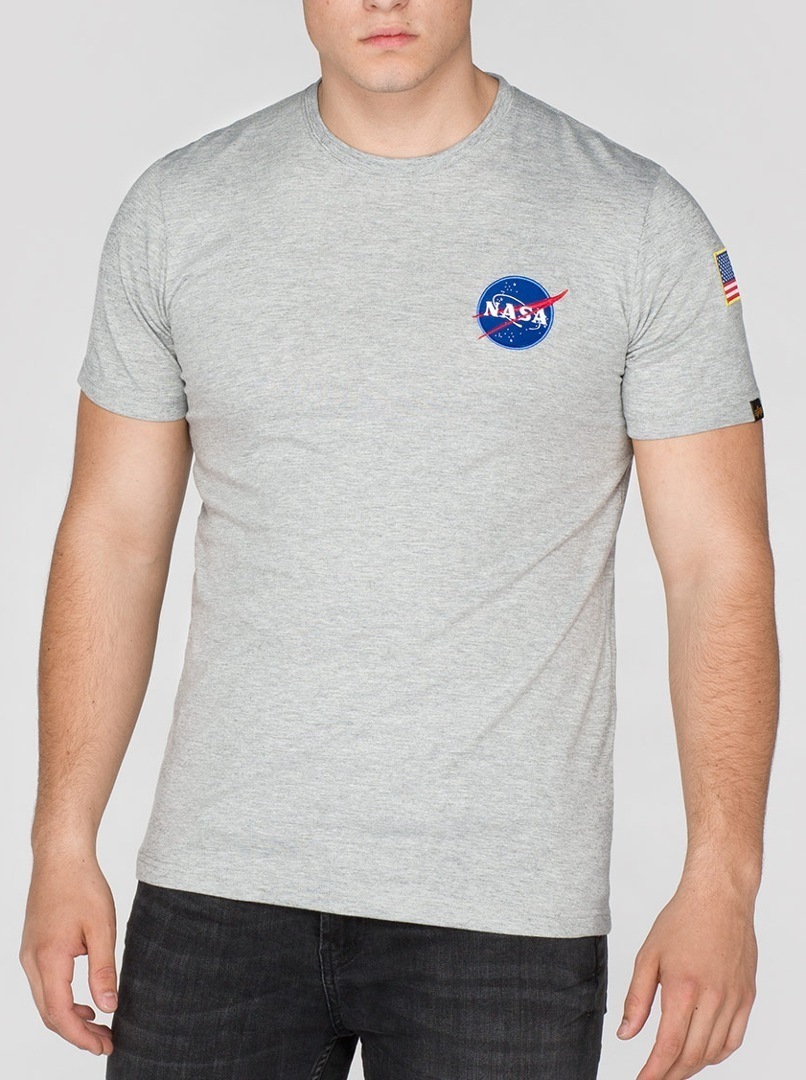 

Футболка Alpha Industries Space Shuttle, серая