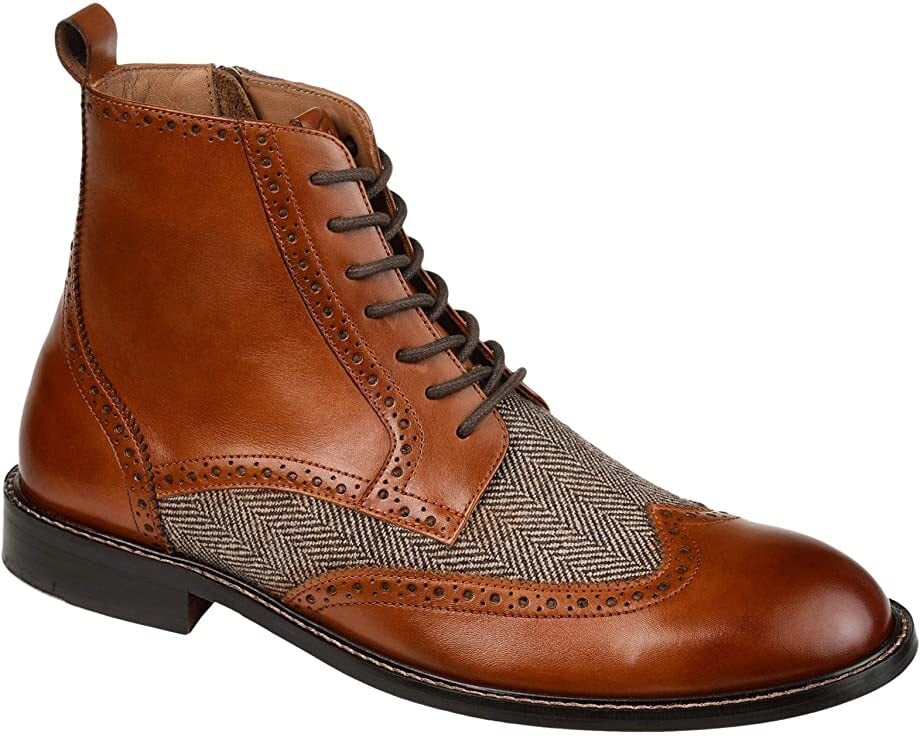 

Ботинки Jarett Wing Tip Ankle Boot Thomas & Vine, коньяк