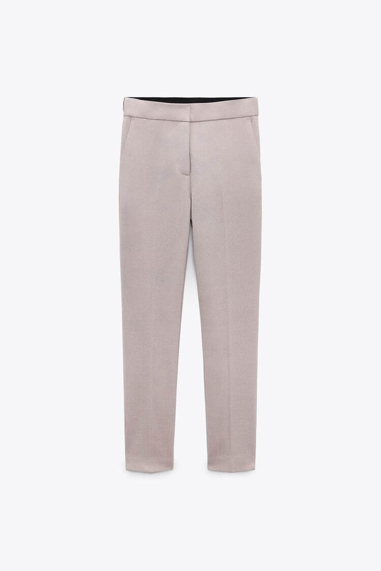 

Брюки Zara Jogger Waist, бежевый