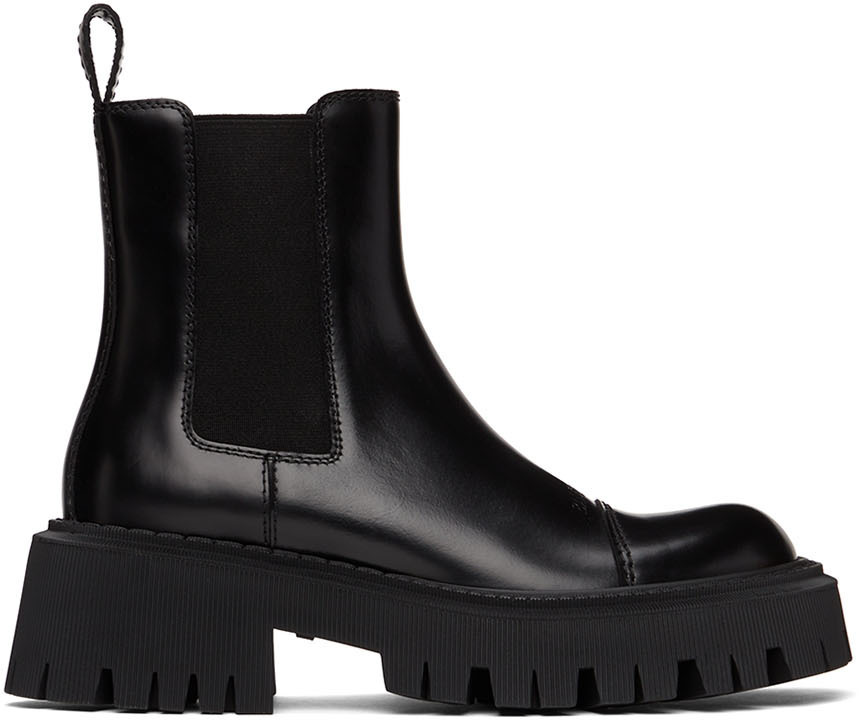 

Черные сапоги Tractor 20MM Balenciaga