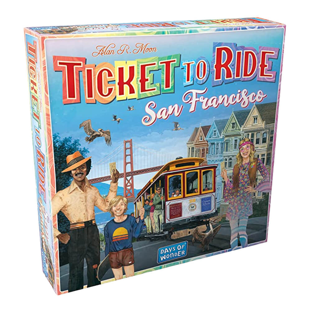 Настольная игра Days of Wonder: Ticket to Ride San Francisco – заказать с  доставкой из-за рубежа через онлайн-сервис «CDEK.Shopping»