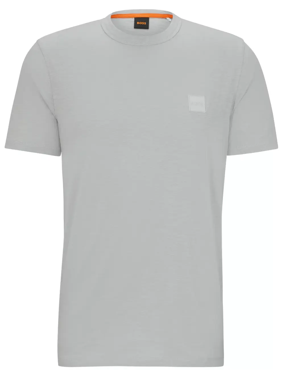 

Футболка Boss Relaxed-fit Cotton-blend With Waffle Structure, светло-серый