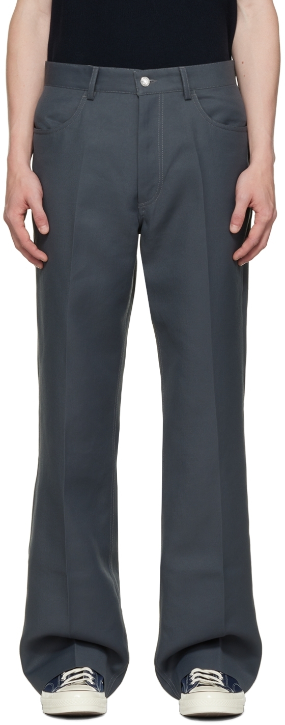 

Эксклюзивные серые брюки SSENSE Valluco Second/Layer