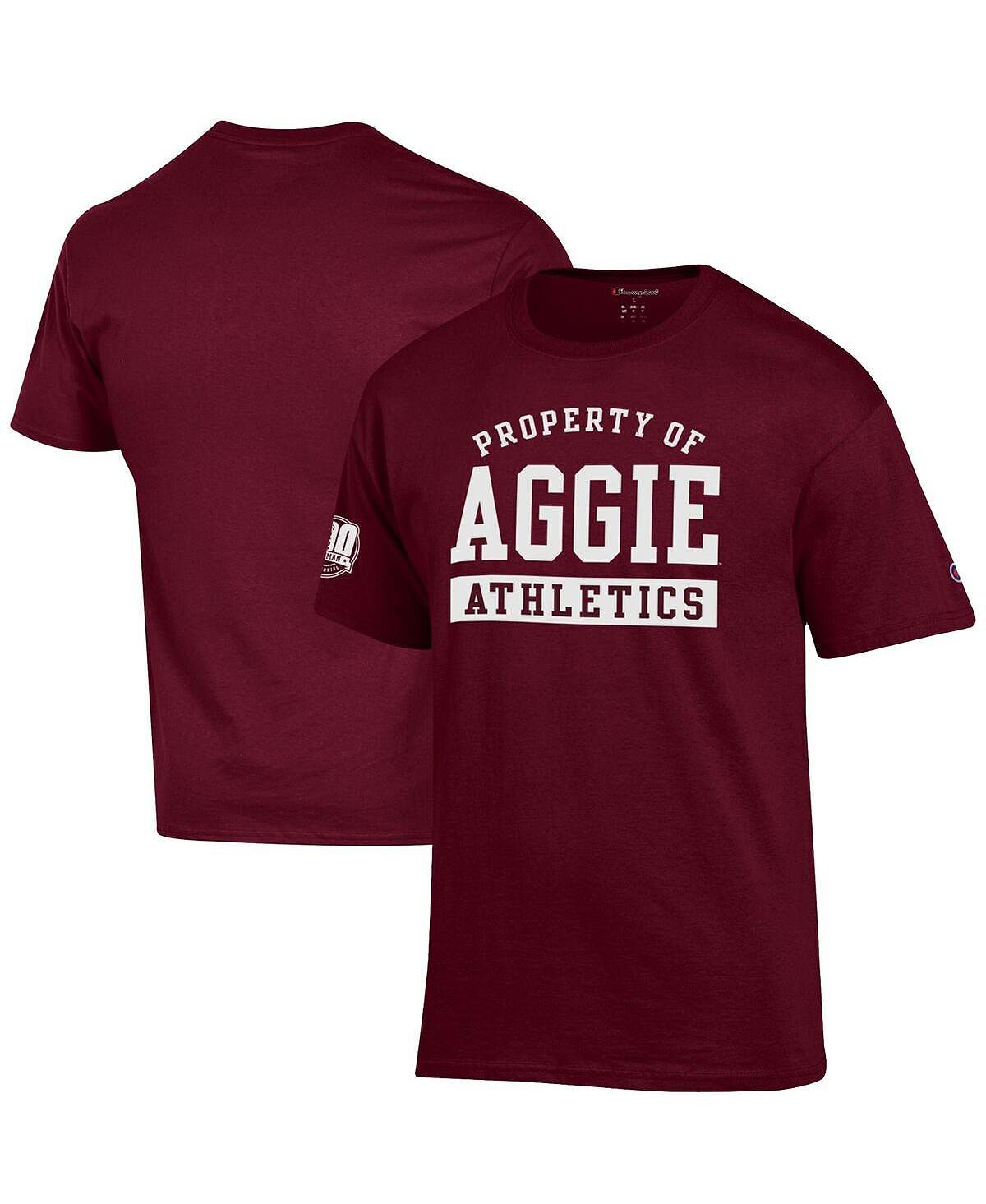 

Мужская футболка maroon texas a&m aggies 12th man centennial Champion