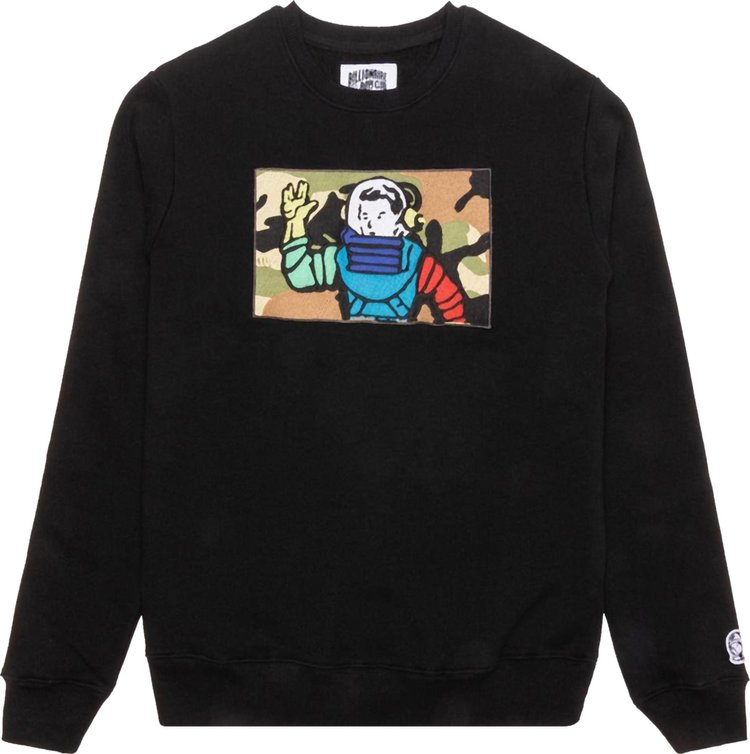 

Толстовка Billionaire Boys Club BB Astro Camo Crew 'Black', черный