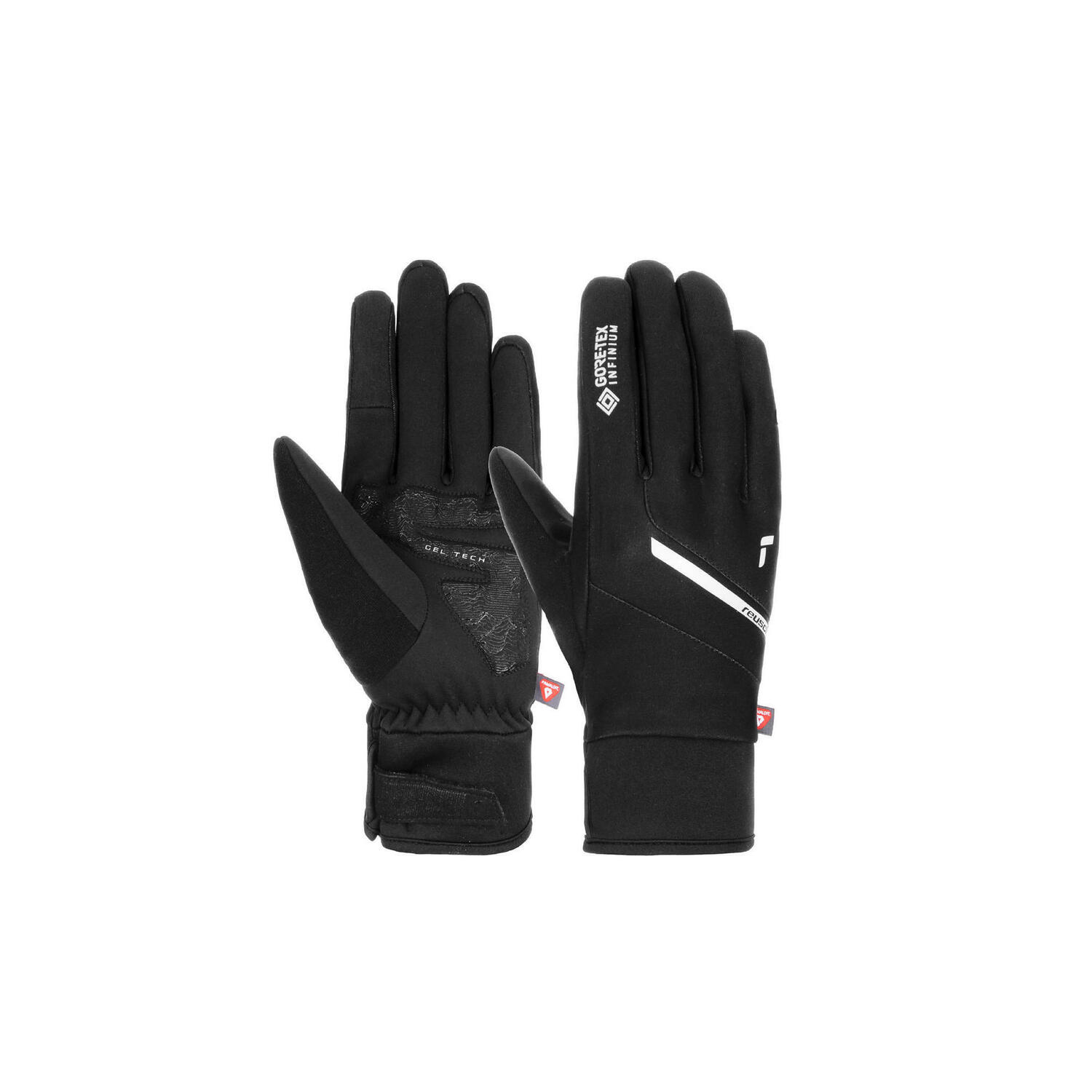 

Перчатки для пальцев Reusch Versa Gore-tex Infinium Lf Touch-tec, черный