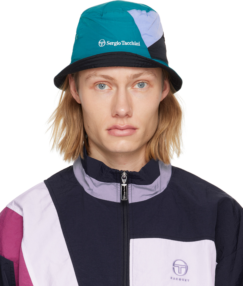 

Черная двусторонняя панама Mosaic Sergio Tacchini