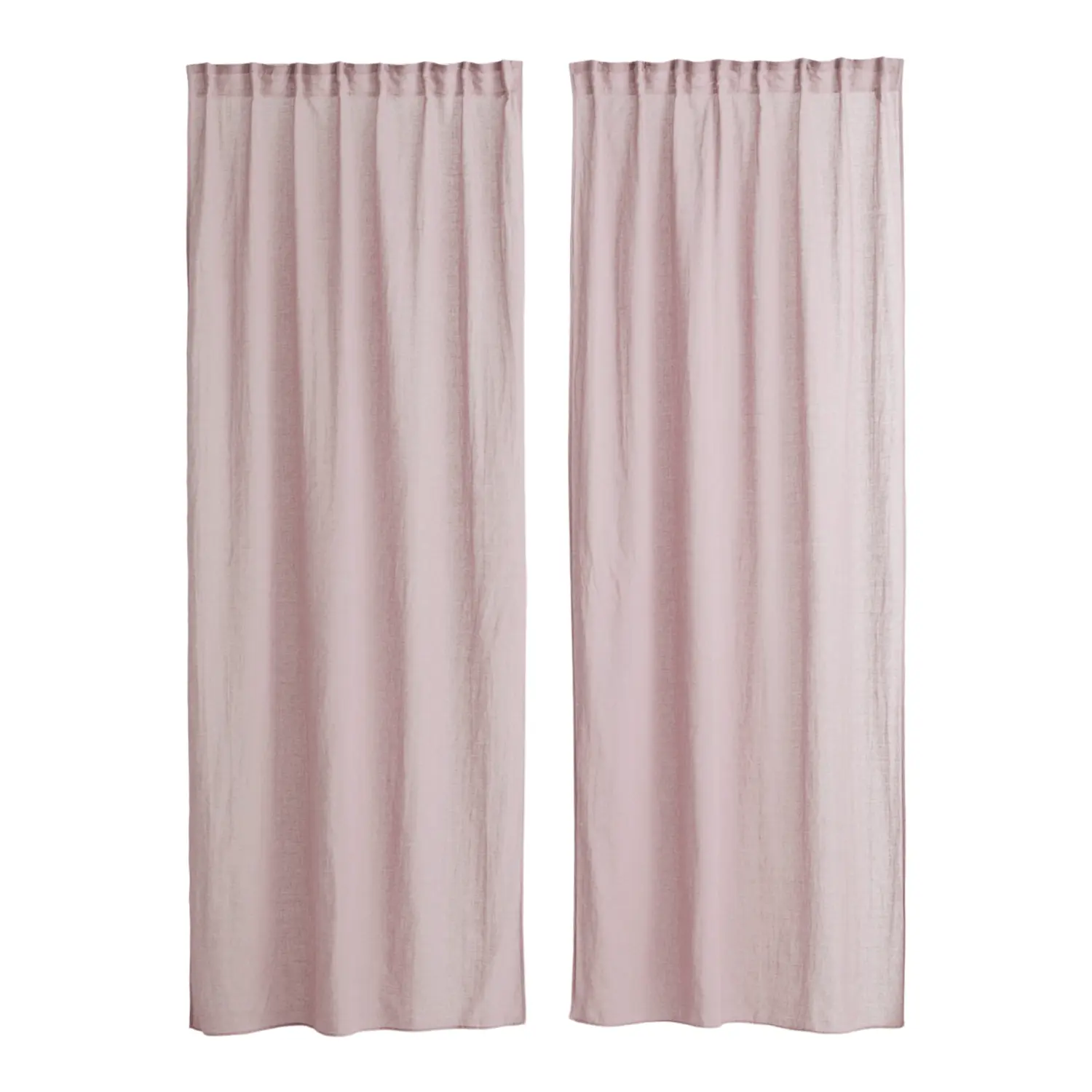 

Шторы H&M Home 2-pack Multiway Linen-blend, 2 предмета, фиолетовый