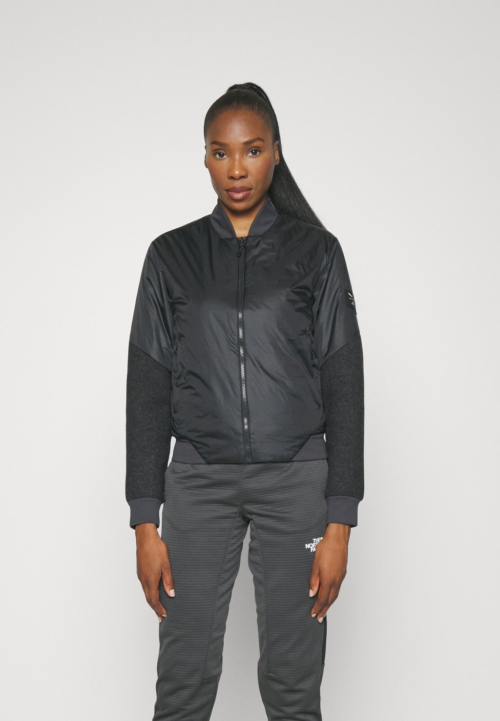 

Куртка-бомбер FANES TWR JACKET W/ Salewa, черный цвет