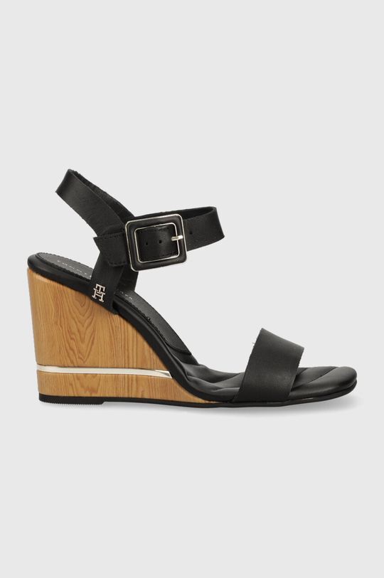 

Сандалии HARDWARE WEDGE SANDAL Tommy Hilfiger, черный