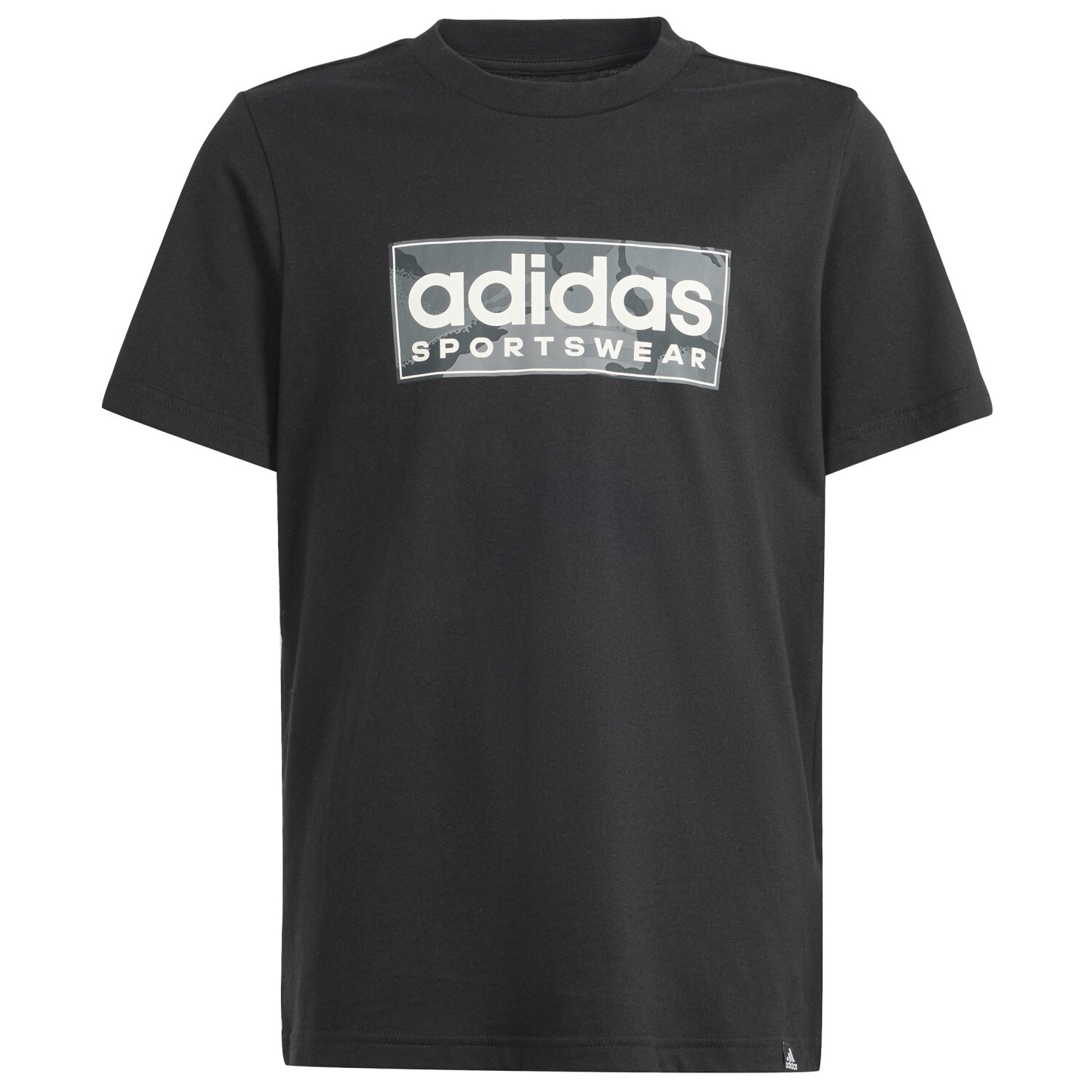

Футболка Adidas Boy's Camo Lin Tee, черный