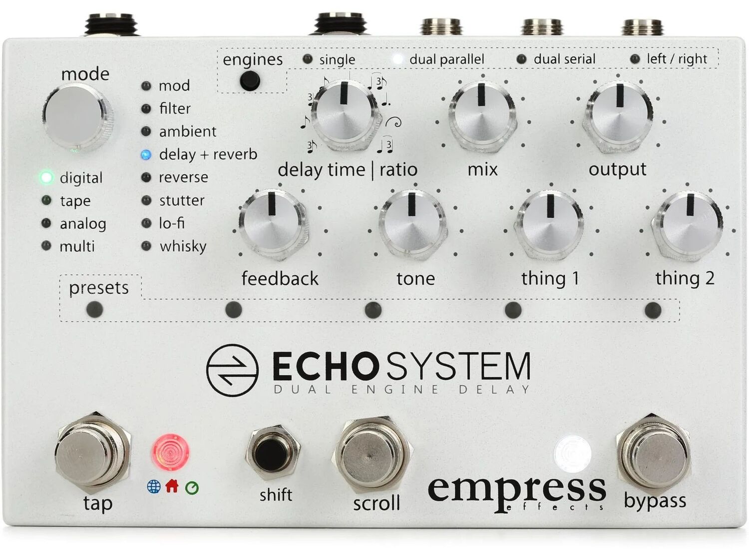 

Педаль задержки Empress Effects Echosystem Dual Engine