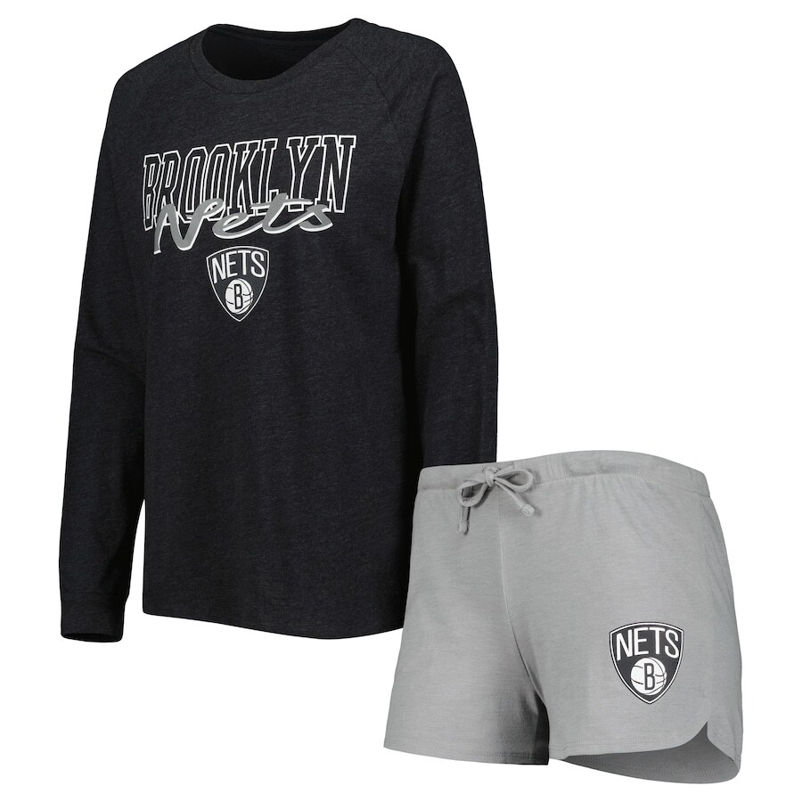 

Пижамный комплект Concepts Sport Brooklyn Nets, черный