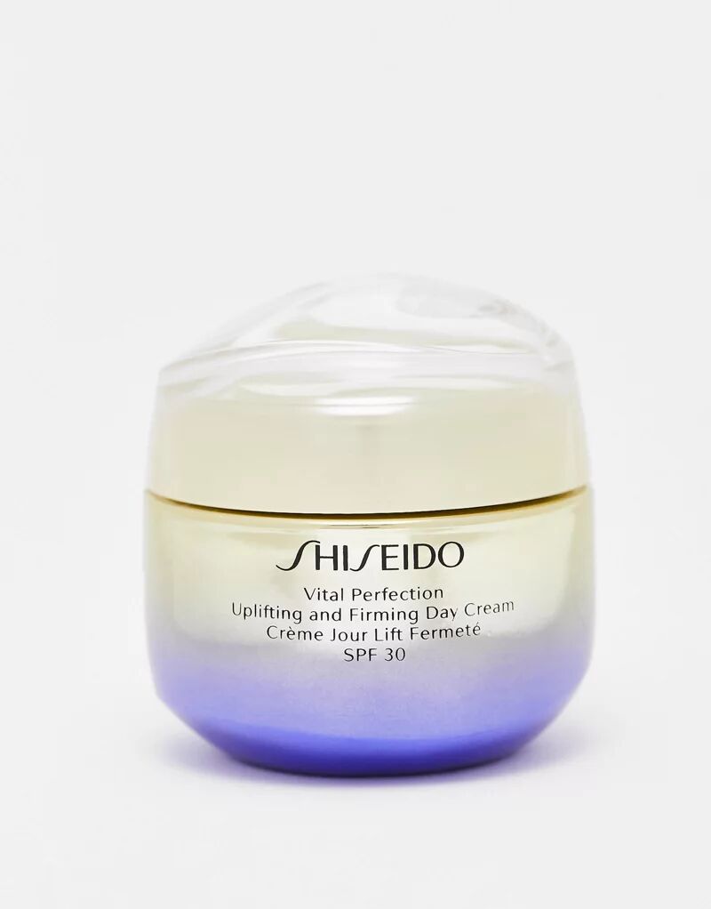 Shiseido – Vital Perfection Uplifting And Firming Day Cream – дневной крем, 50 мл дневной лифтинг крем повышающий упругость кожи spf30 shiseido vital perfection uplifting and firming day cream 50 мл