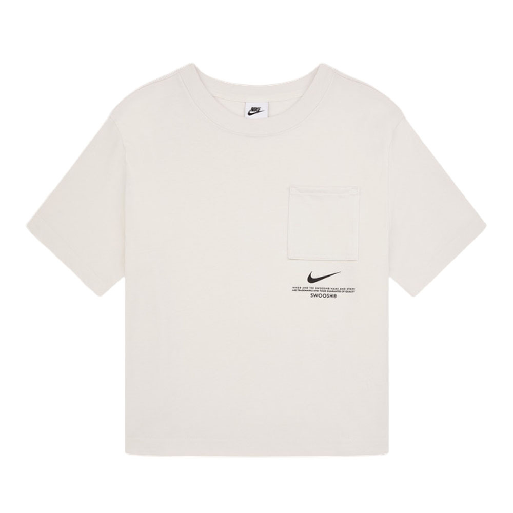 

Футболка Nike Sportswear Swoosh, бежевый