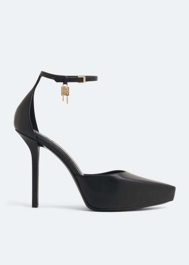 

Туфли GIVENCHY G-Lock platform pumps, черный