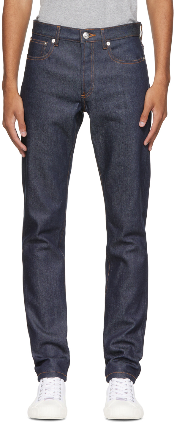 

Темно-синие джинсы Petit New Standard A.P.C.