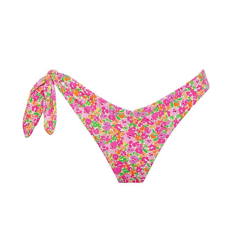 

Низ купальника For Love & Lemons Dixie Cheeky, розовый