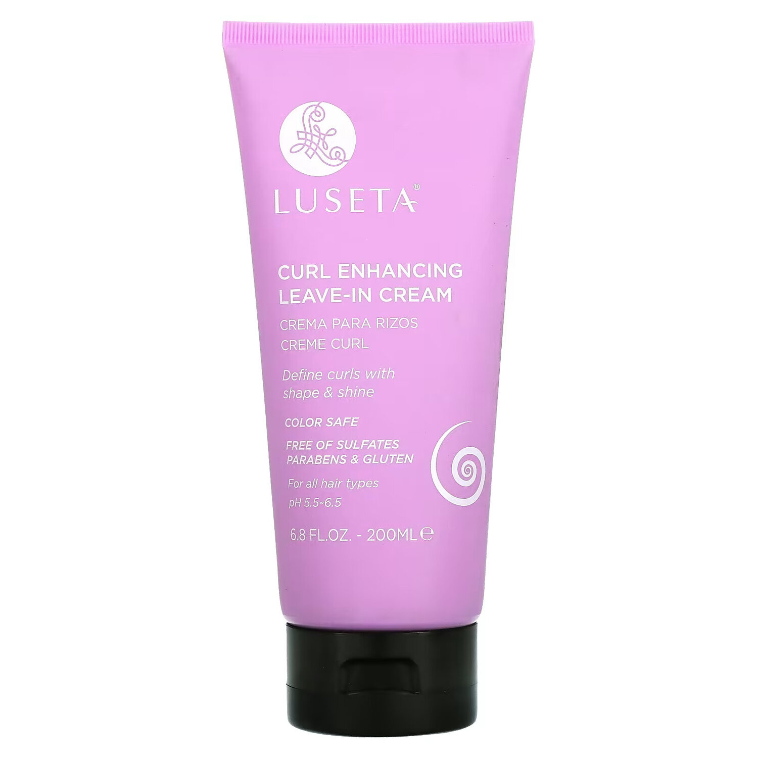 

Luseta Beauty, Несмываемый крем для улучшения локонов, 200 мл (6,8 жидк. Унции)