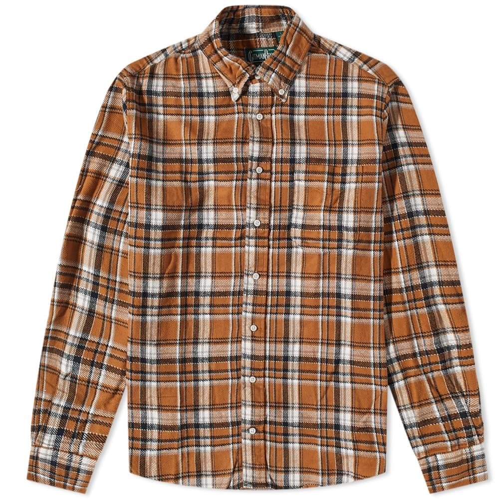 

Рубашка Gitman Vintage Button Down Brushed Triple Yarn Check Shirt