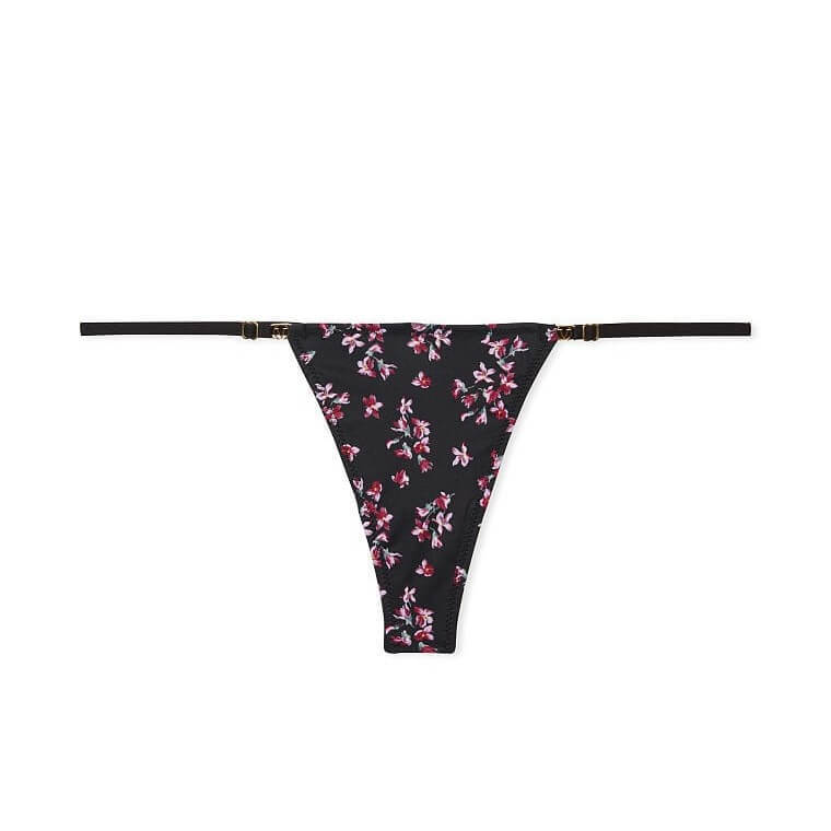 

Трусики-стринги Victoria's Secret Love Cloud Adjustable, черный