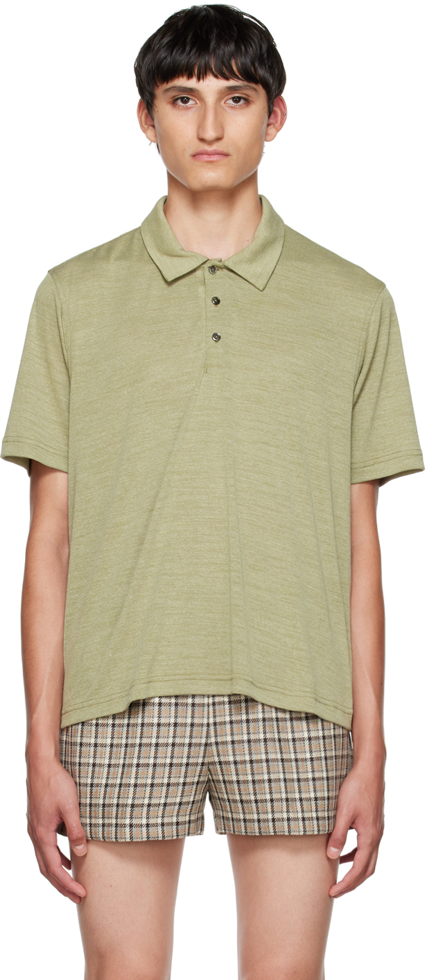 

Поло SSENSE Exclusive Green Orepalermo Maryam Nassir Zadeh