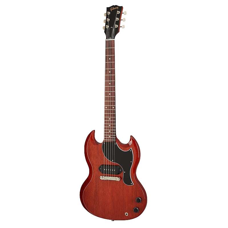 

Электрогитара Gibson SG Junior в цвете Vintage Cherry с футляром
