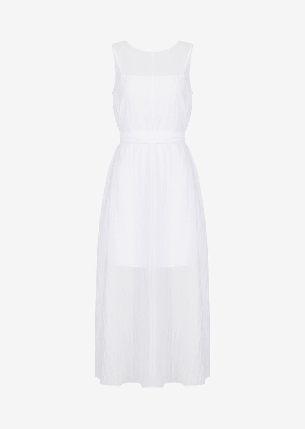 

Длинное платье Armani Exchange, белый