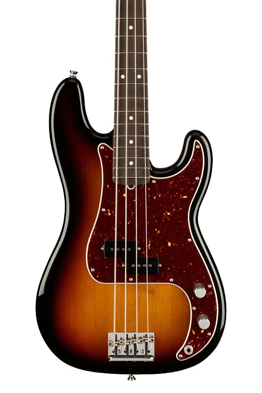 Бас-гитара Fender American Professional II Precision Bass, накладка на гриф из палисандра — 3 цвета Sunburst - фото