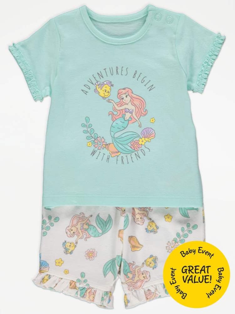 

Наряд с футболкой и шортами Disney The Little Mermaid Adventures George.