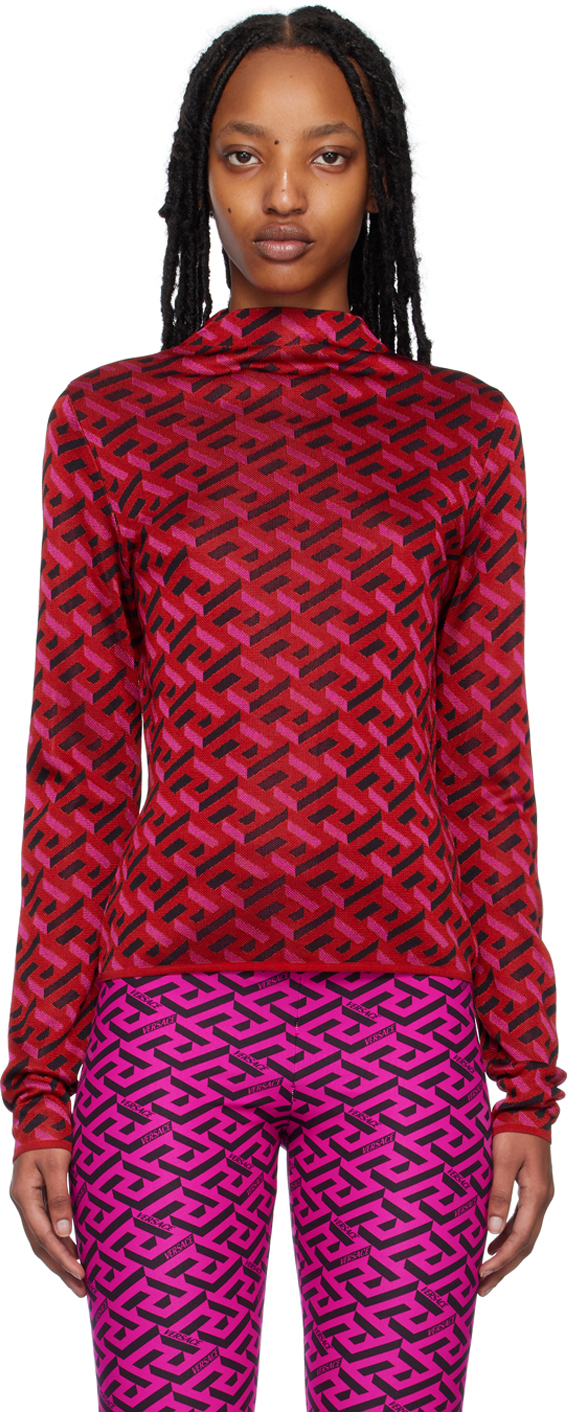 

Красный свитер \Ла Грека\"" Versace