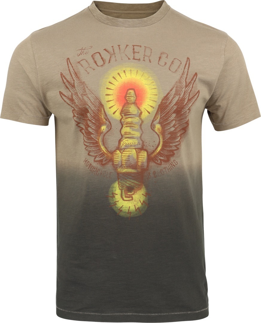 

Футболка Rokker Wings, коричневый