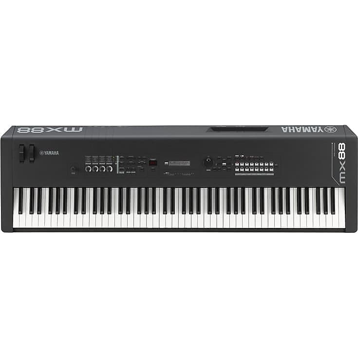 Yamaha MX88BK 88-клавишный синтезатор, черный