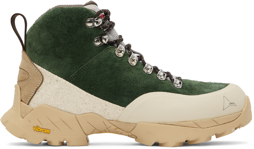 

Эксклюзивные зеленые кроссовки SSENSE Andreas ROA