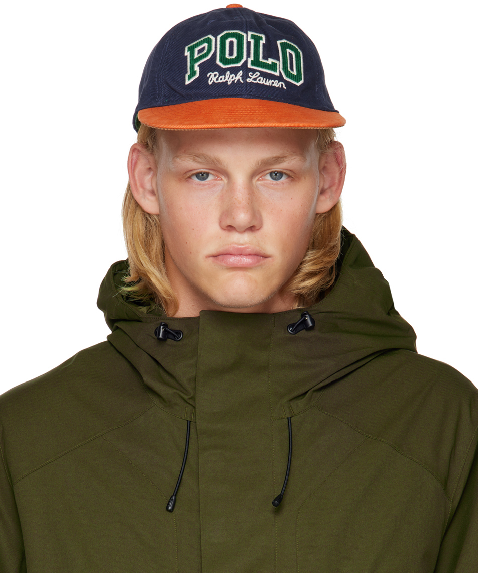 

Оригинальная темно-синяя кепка Polo Ralph Lauren