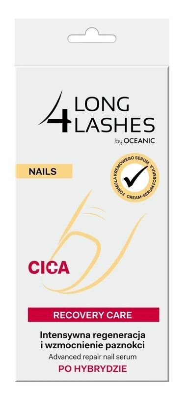 

Long 4 Lashes Cica Кондиционер для ногтей, 10 ml